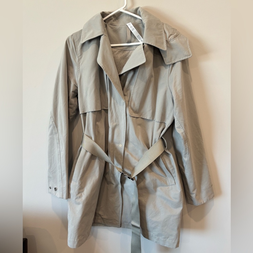 Lululemon Beige Trench Coat